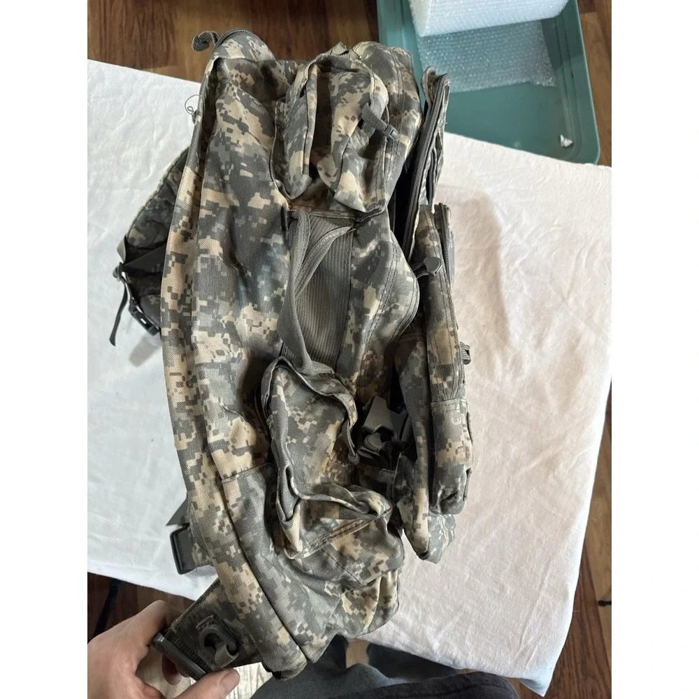 Bug Out Gear Tactical Backpack Canvas Hiking Hunting/‎ Camouflage/X Large